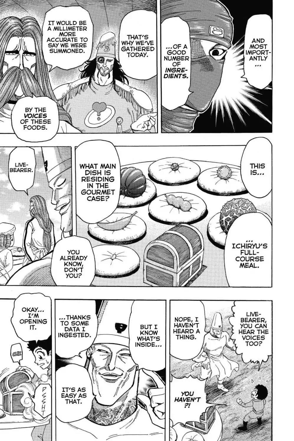 Toriko Chapter 267 page 5 - Chapter 267: Vol.30 Gourmet 267: Birth Cry of Hope!!
