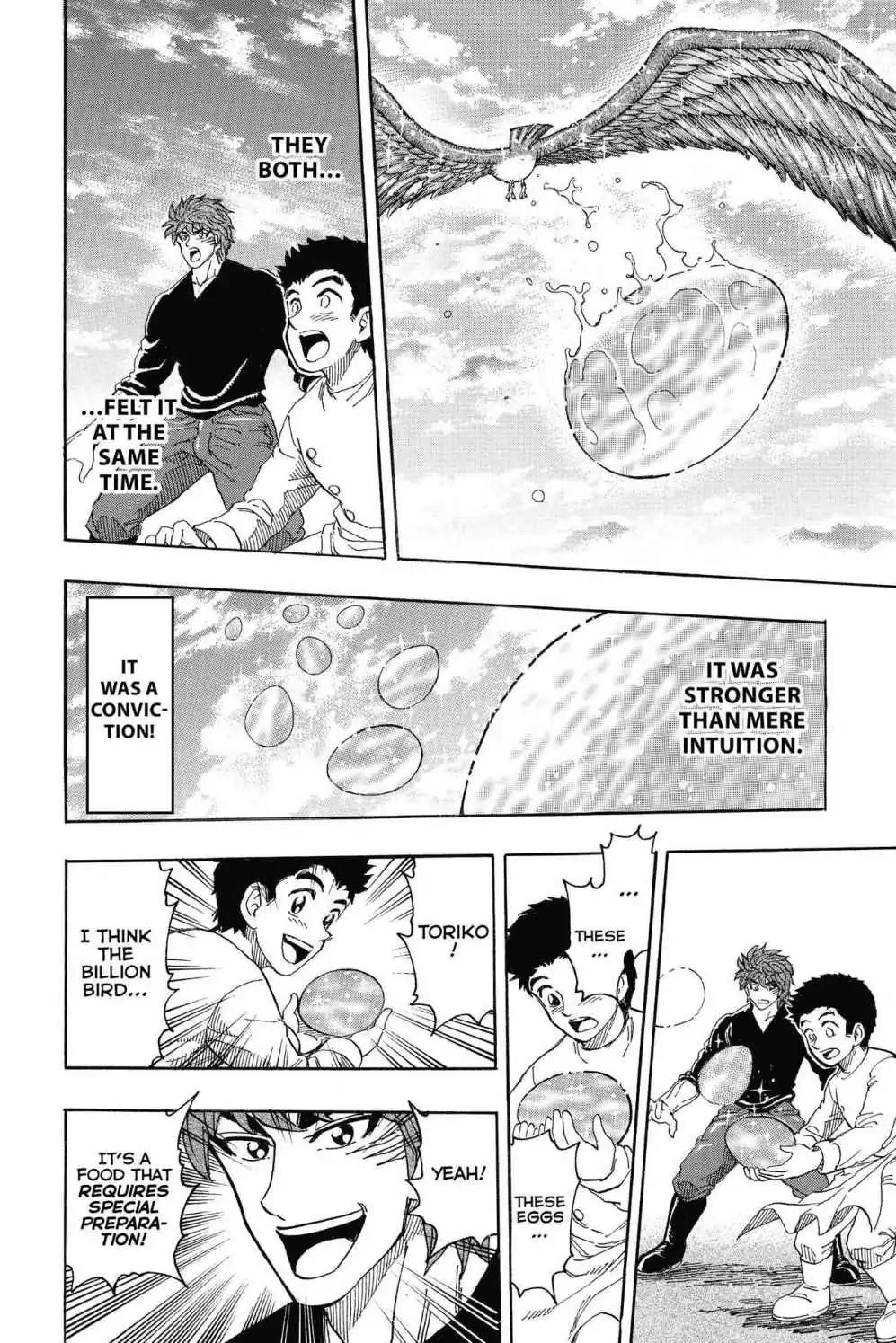 Toriko Chapter 268 page 11 - Chapter 268: Vol.30 Gourmet 268: Miracle Egg!!