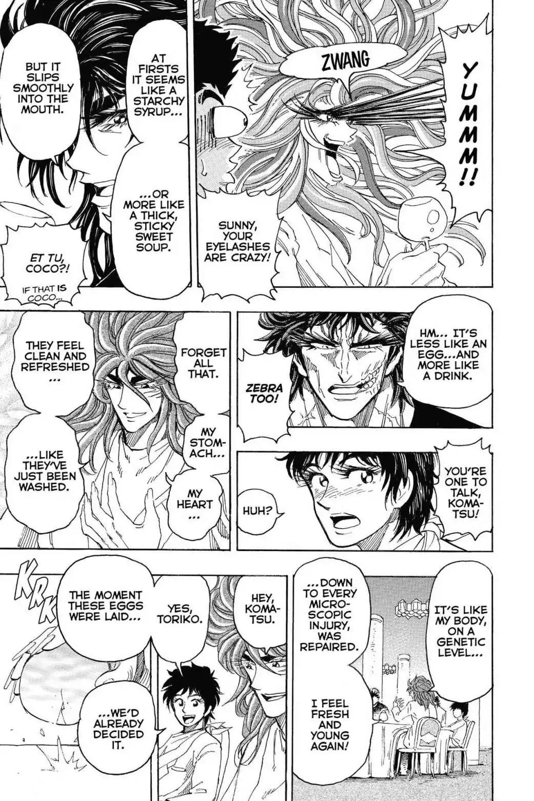 Toriko Chapter 268 page 16 - Chapter 268: Vol.30 Gourmet 268: Miracle Egg!!