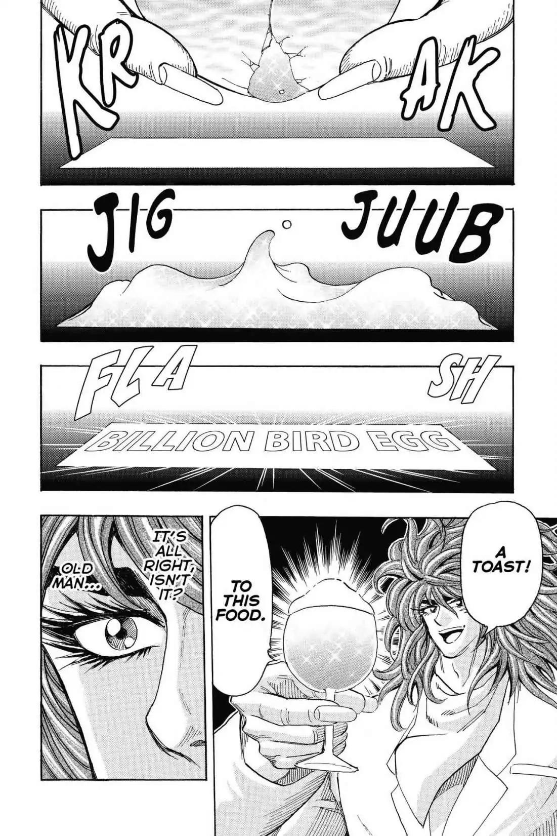 Toriko Chapter 268 page 17 - Chapter 268: Vol.30 Gourmet 268: Miracle Egg!!