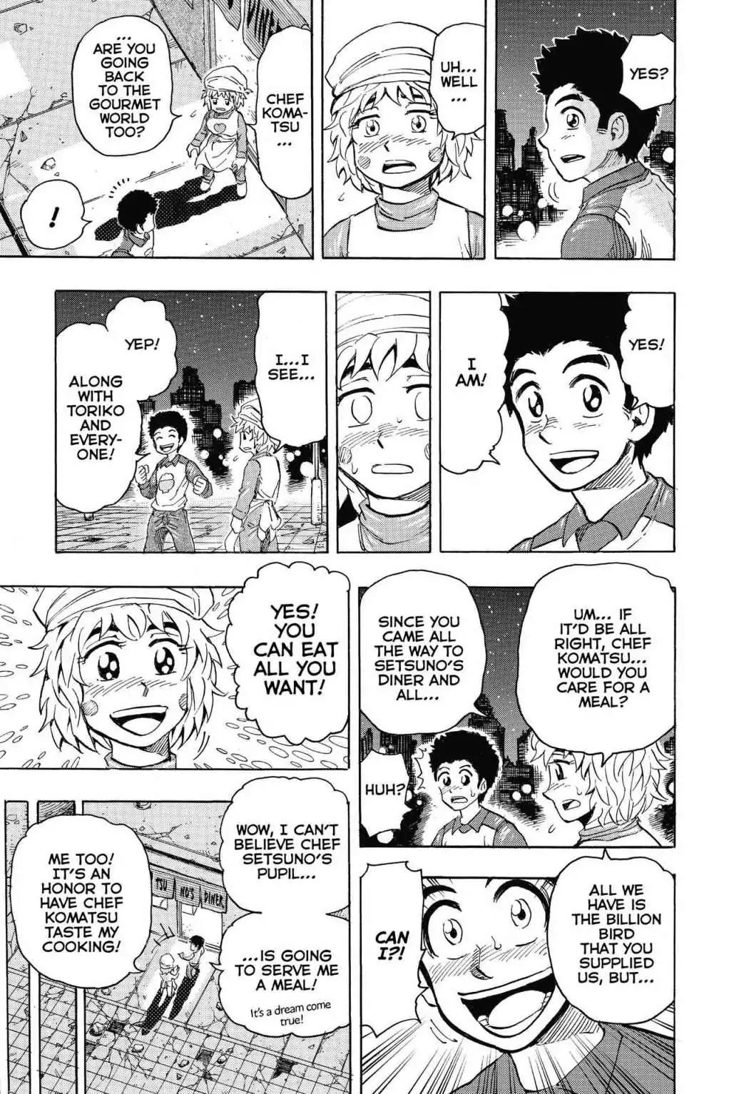 Toriko Chapter 269 page 17 - Chapter 269: Vol.30 Gourmet 269: Inherited Spirit!!