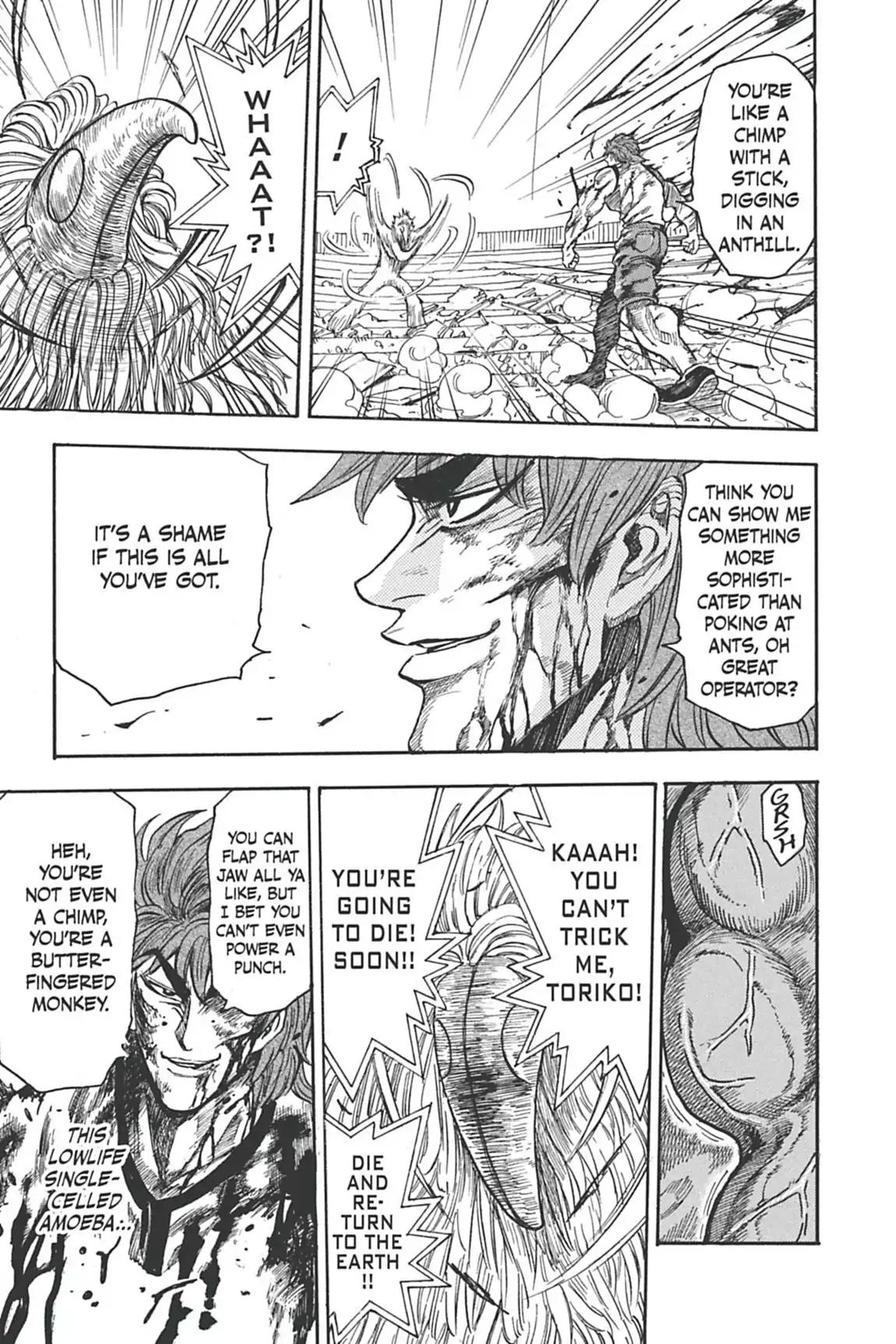 Toriko Chapter 27 page 15 - Chapter 27: Vol.4 Gourmet 27: Source of Anger!!