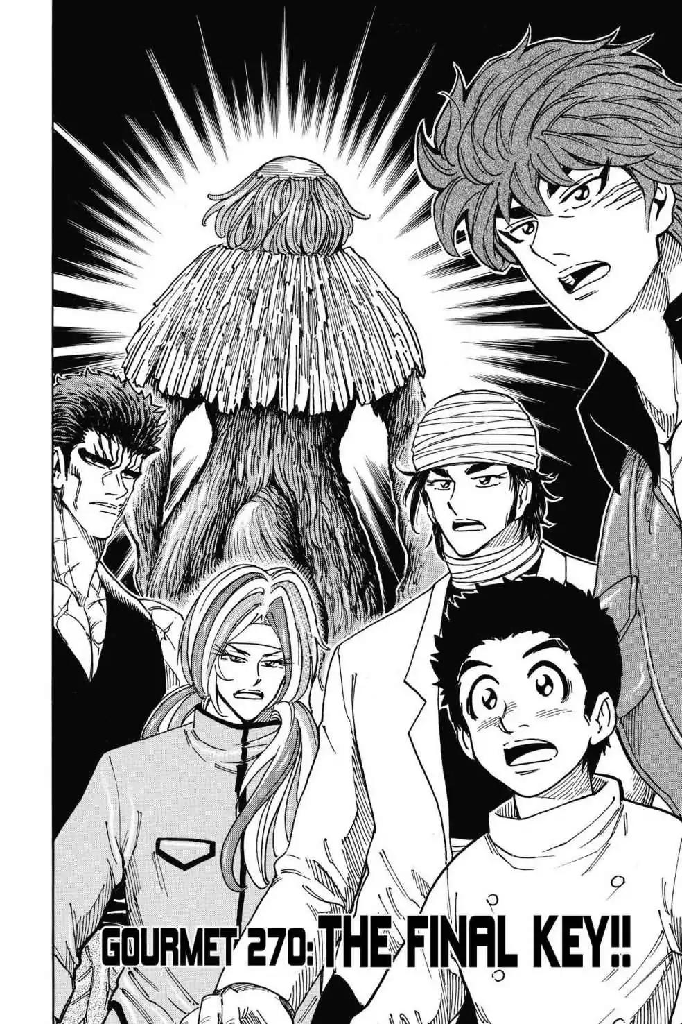 Toriko Chapter 270 page 2 - Chapter 270: Vol.30 Gourmet 270: The Final Key!!