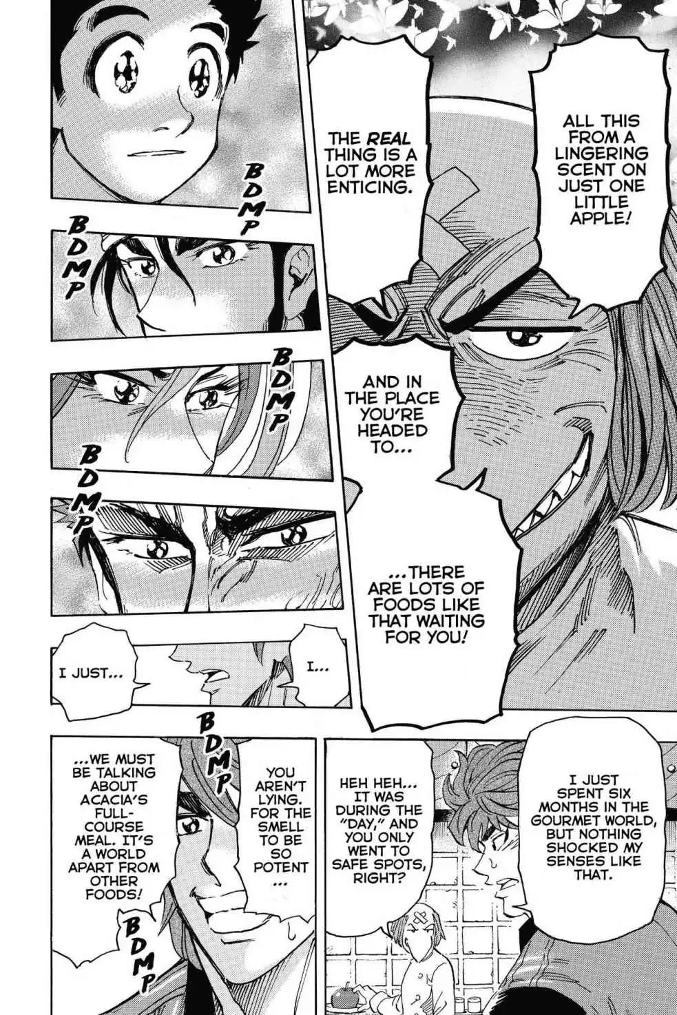 Toriko Chapter 271 page 14 - Chapter 271: Vol.30 Gourmet 271: Ichiryu's Message!!