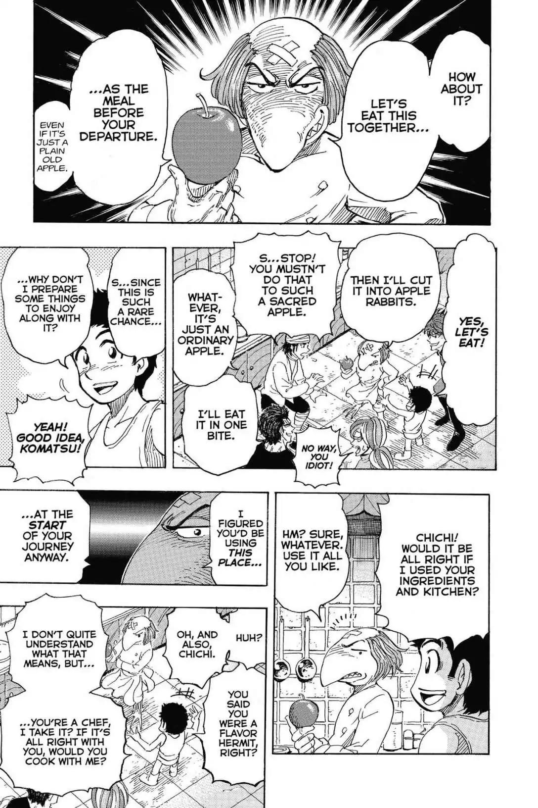 Toriko Chapter 271 page 15 - Chapter 271: Vol.30 Gourmet 271: Ichiryu's Message!!