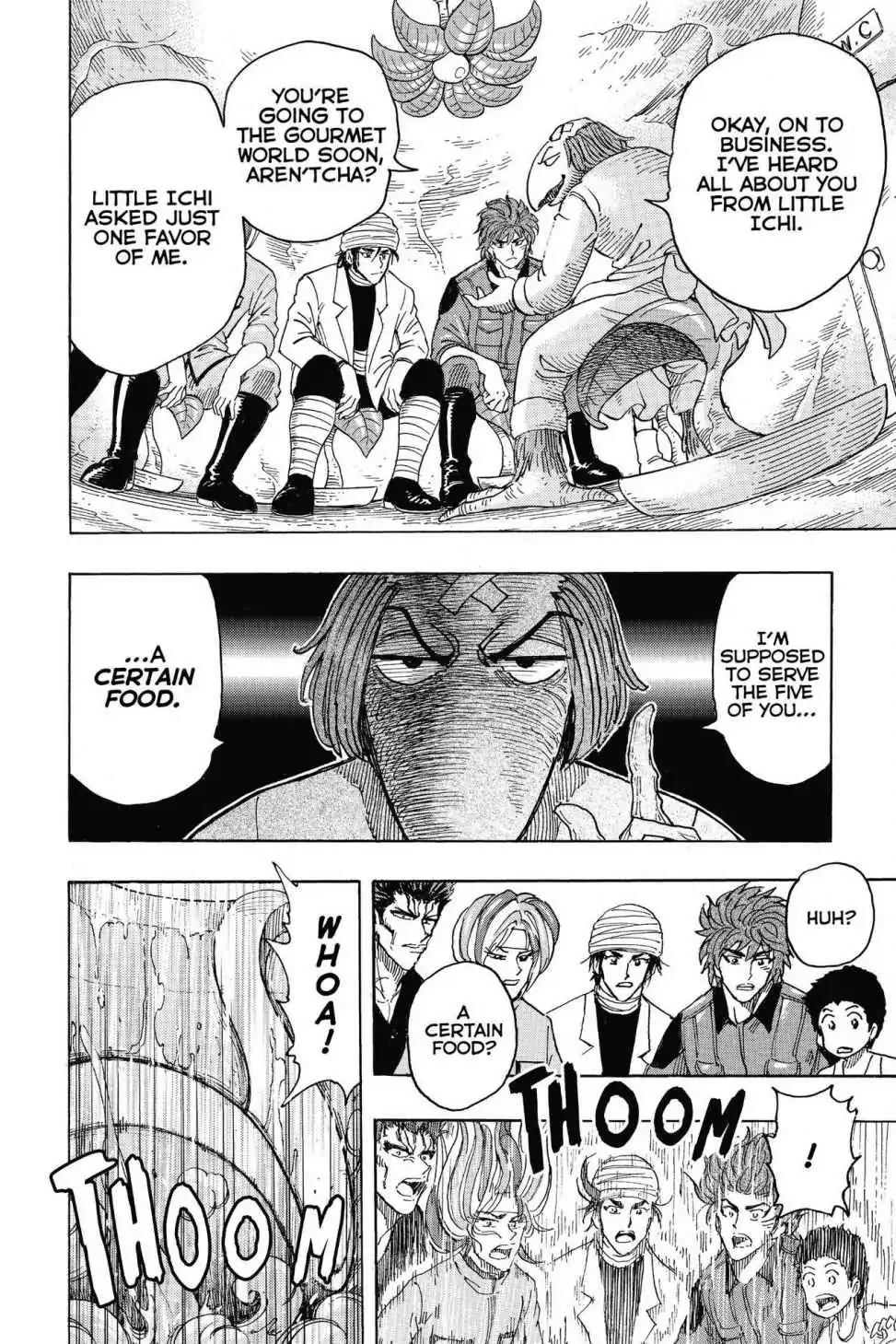 Toriko Chapter 271 page 6 - Chapter 271: Vol.30 Gourmet 271: Ichiryu's Message!!