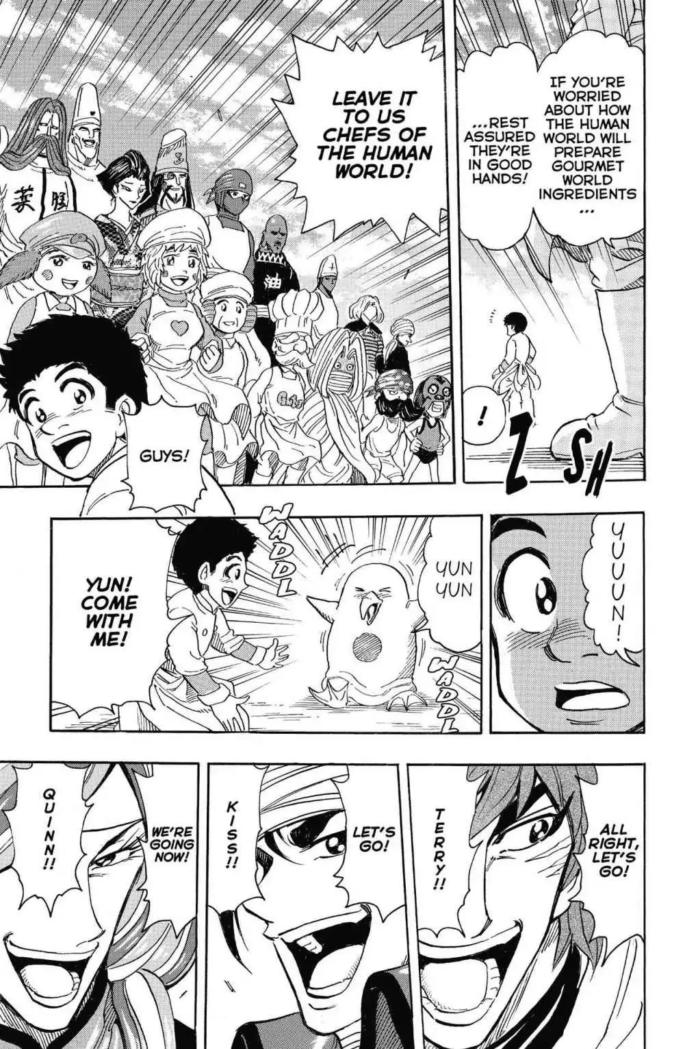 Toriko Chapter 272 page 11 - Chapter 272: Vol.30 Gourmet 272: To Where Dream Awaits!!