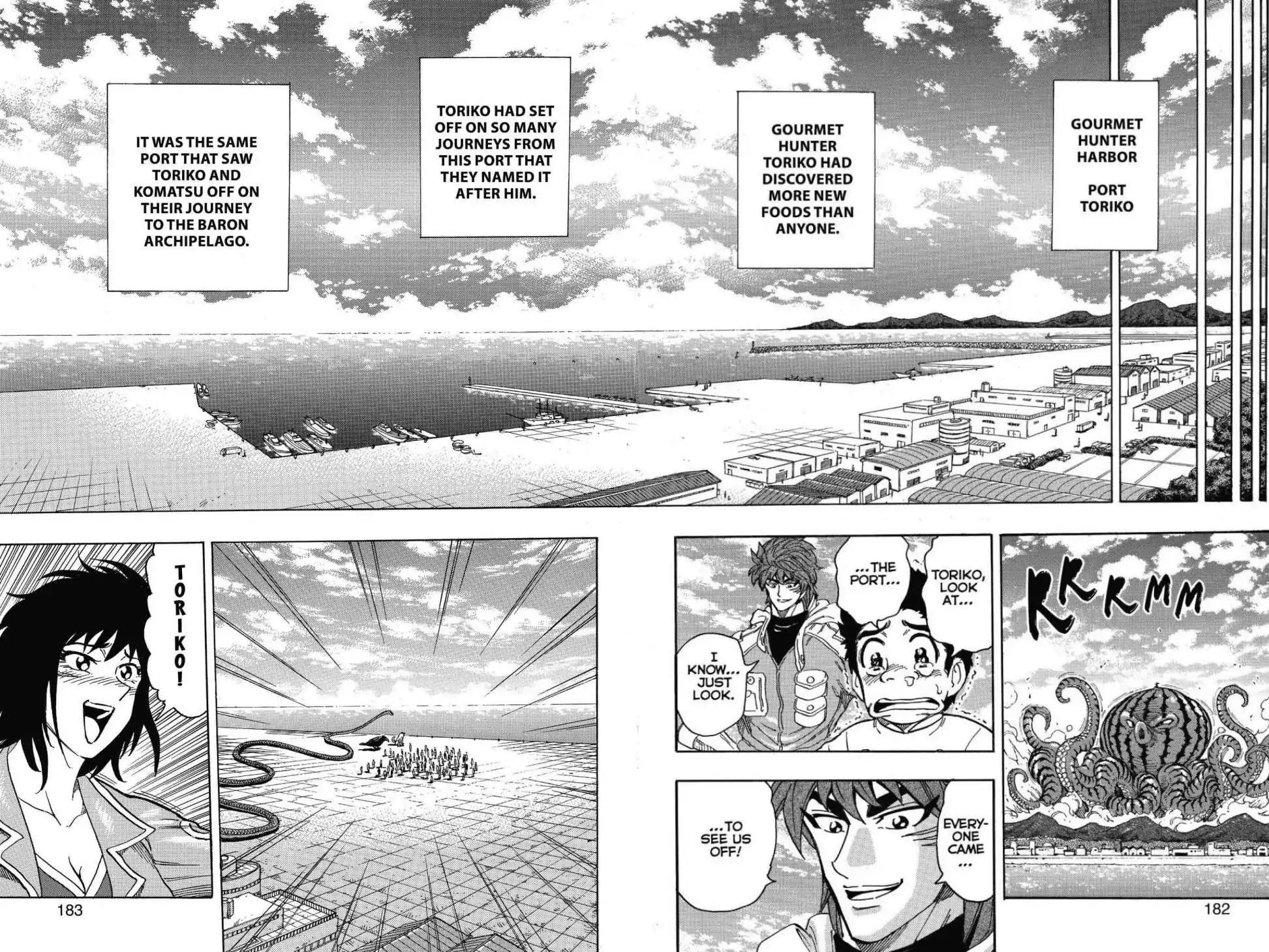 Toriko Chapter 272 page 7 - Chapter 272: Vol.30 Gourmet 272: To Where Dream Awaits!!