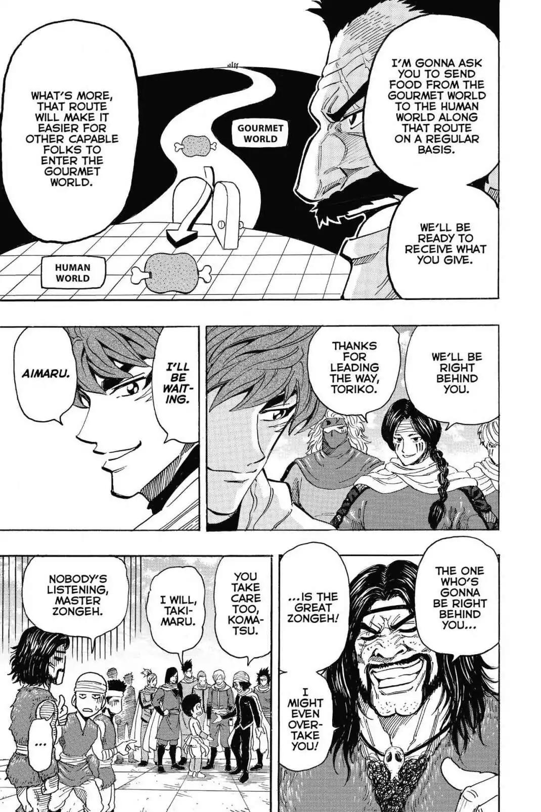 Toriko Chapter 272 page 9 - Chapter 272: Vol.30 Gourmet 272: To Where Dream Awaits!!