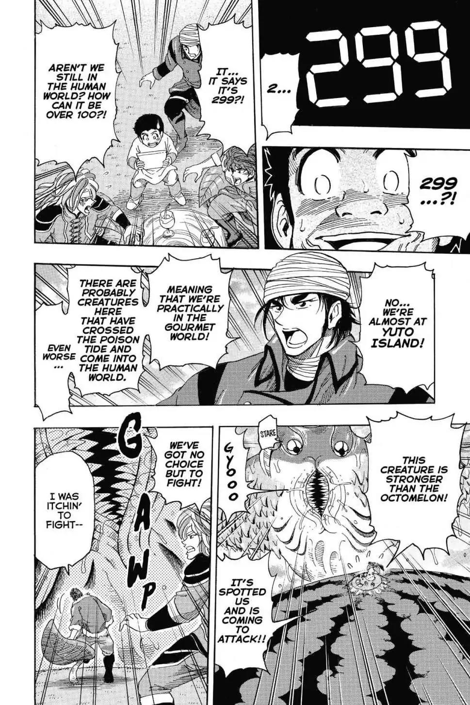 Toriko Chapter 273 page 12 - Chapter 273: Vol.31 Gourmet 273: Bay of Evil Spirits!!