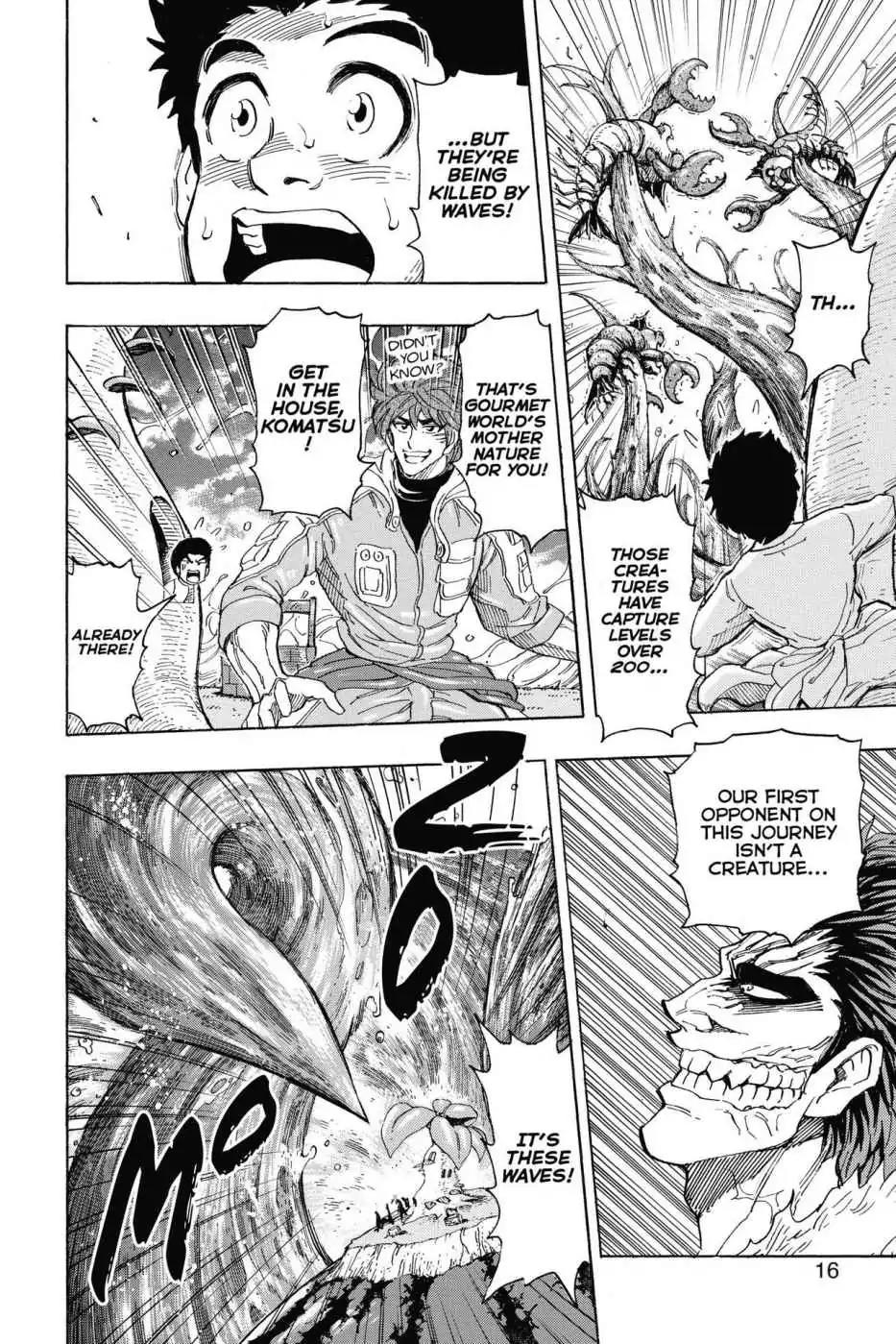 Toriko Chapter 273 page 15 - Chapter 273: Vol.31 Gourmet 273: Bay of Evil Spirits!!