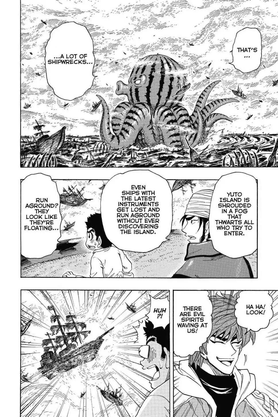 Toriko Chapter 273 page 21 - Chapter 273: Vol.31 Gourmet 273: Bay of Evil Spirits!!