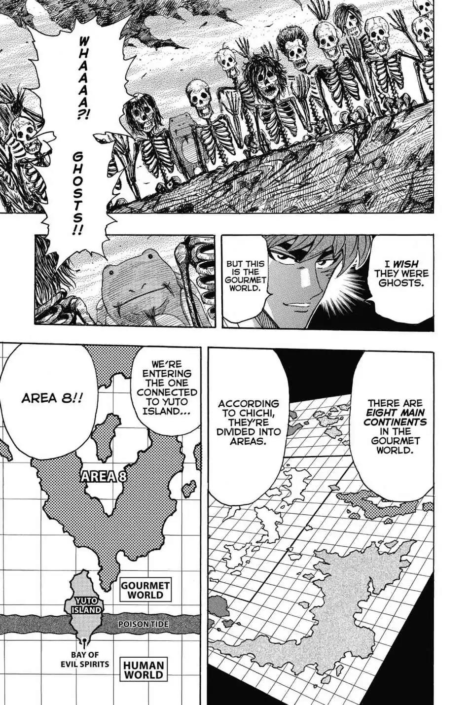 Toriko Chapter 273 page 22 - Chapter 273: Vol.31 Gourmet 273: Bay of Evil Spirits!!