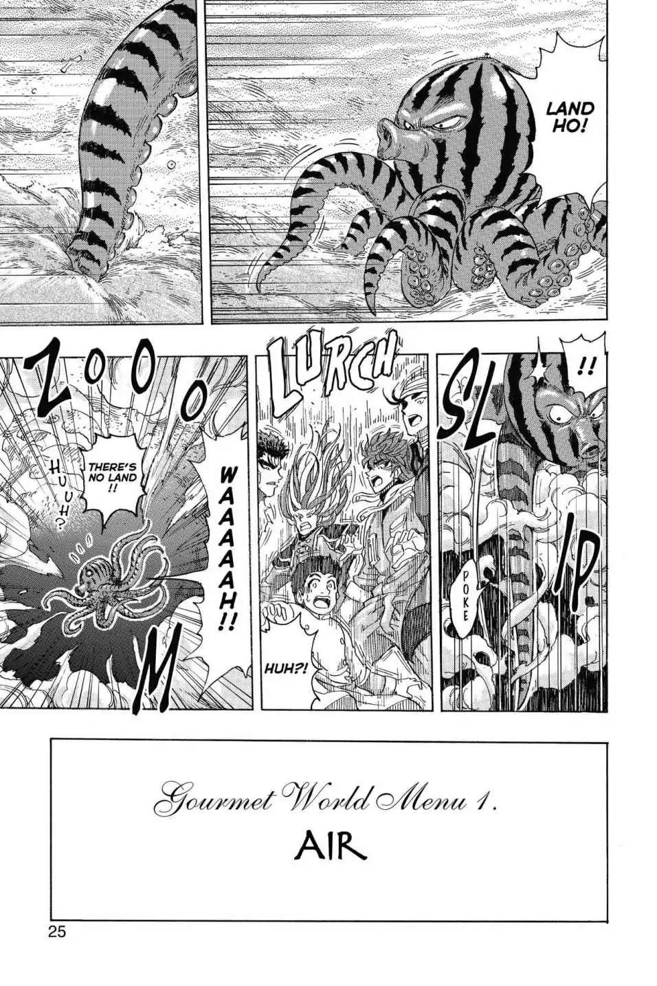 Toriko Chapter 273 page 24 - Chapter 273: Vol.31 Gourmet 273: Bay of Evil Spirits!!