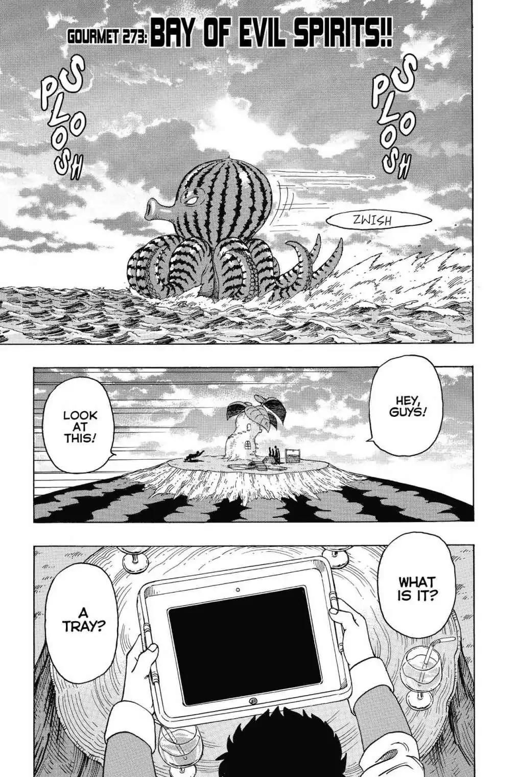 Toriko Chapter 273 page 7 - Chapter 273: Vol.31 Gourmet 273: Bay of Evil Spirits!!