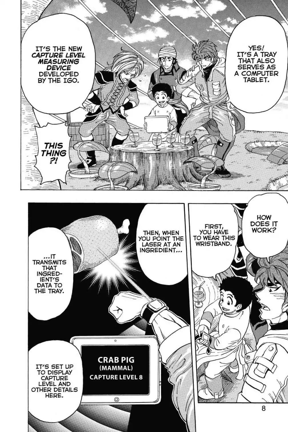 Toriko Chapter 273 page 8 - Chapter 273: Vol.31 Gourmet 273: Bay of Evil Spirits!!