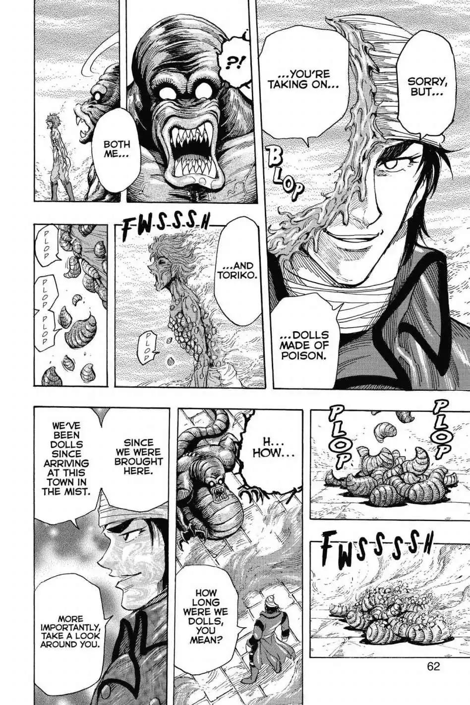 Toriko Chapter 275 page 16 - Chapter 275: Vol.31 Gourmet 275: Dazzling Mist!!