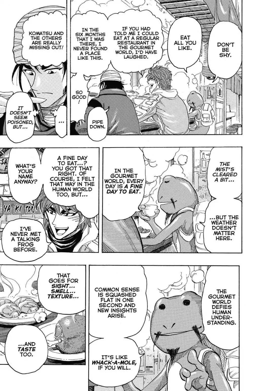 Toriko Chapter 275 page 3 - Chapter 275: Vol.31 Gourmet 275: Dazzling Mist!!