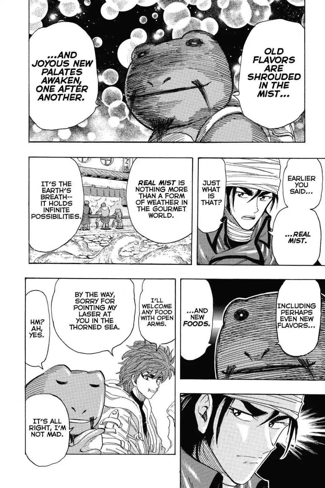 Toriko Chapter 275 page 4 - Chapter 275: Vol.31 Gourmet 275: Dazzling Mist!!