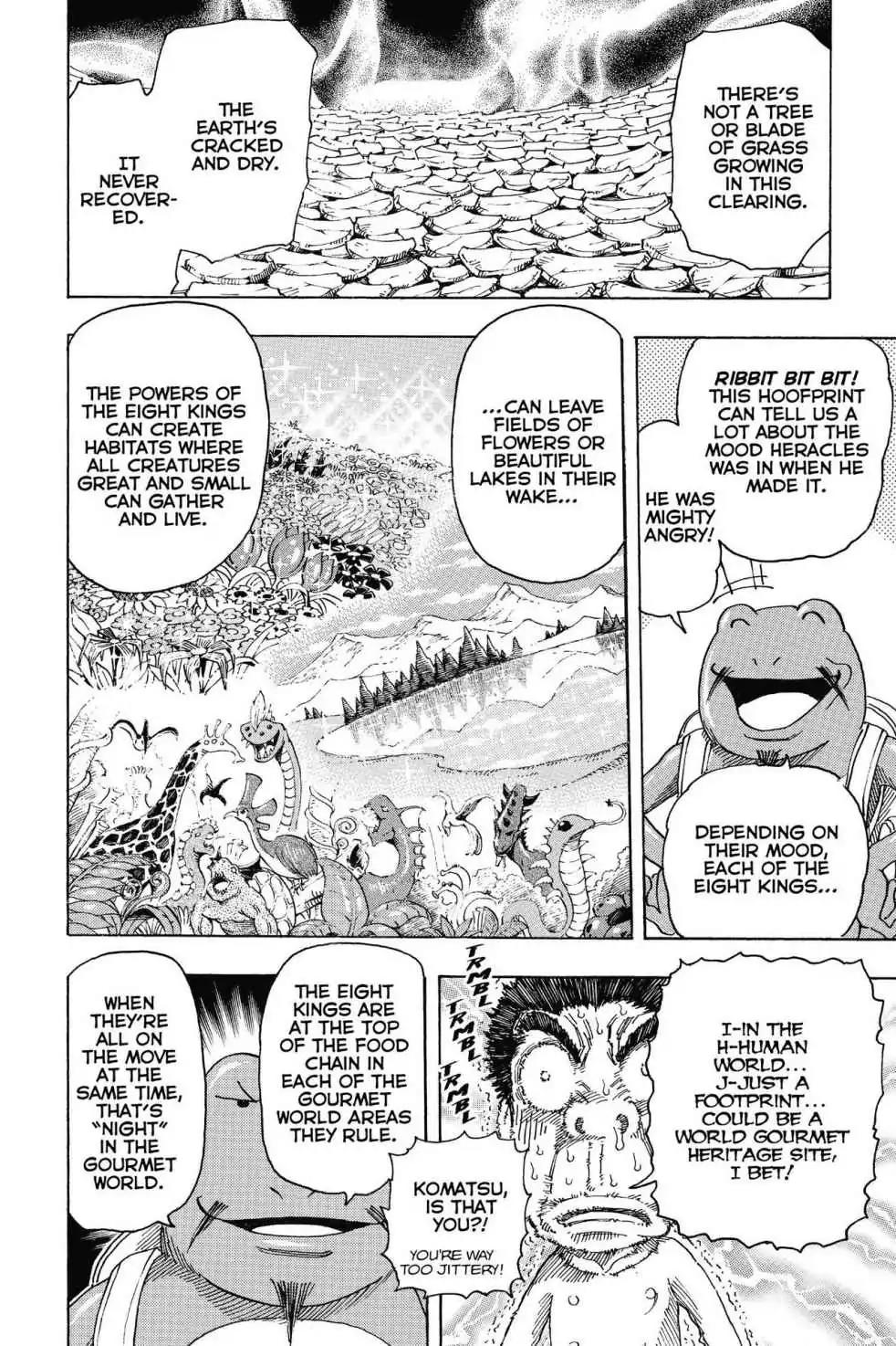 Toriko Chapter 277 page 12 - Chapter 277: Vol.31 Gourmet 277: Message From Hex Food World!!