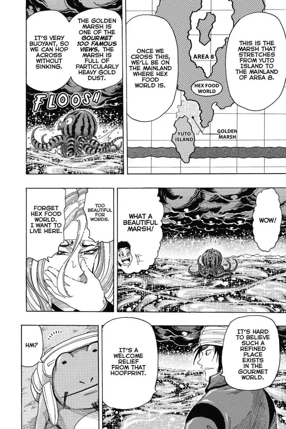 Toriko Chapter 277 page 16 - Chapter 277: Vol.31 Gourmet 277: Message From Hex Food World!!