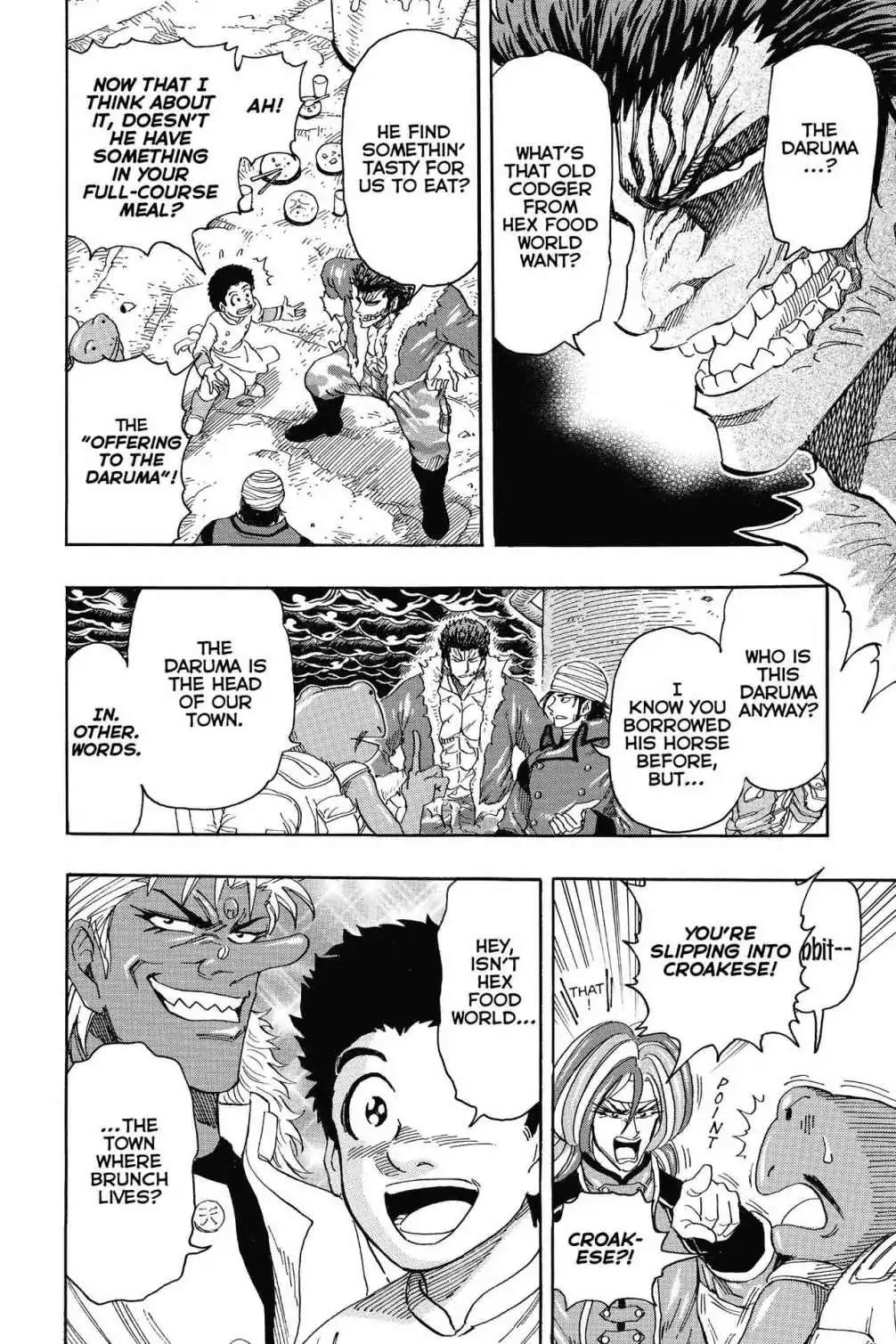 Toriko Chapter 277 page 4 - Chapter 277: Vol.31 Gourmet 277: Message From Hex Food World!!