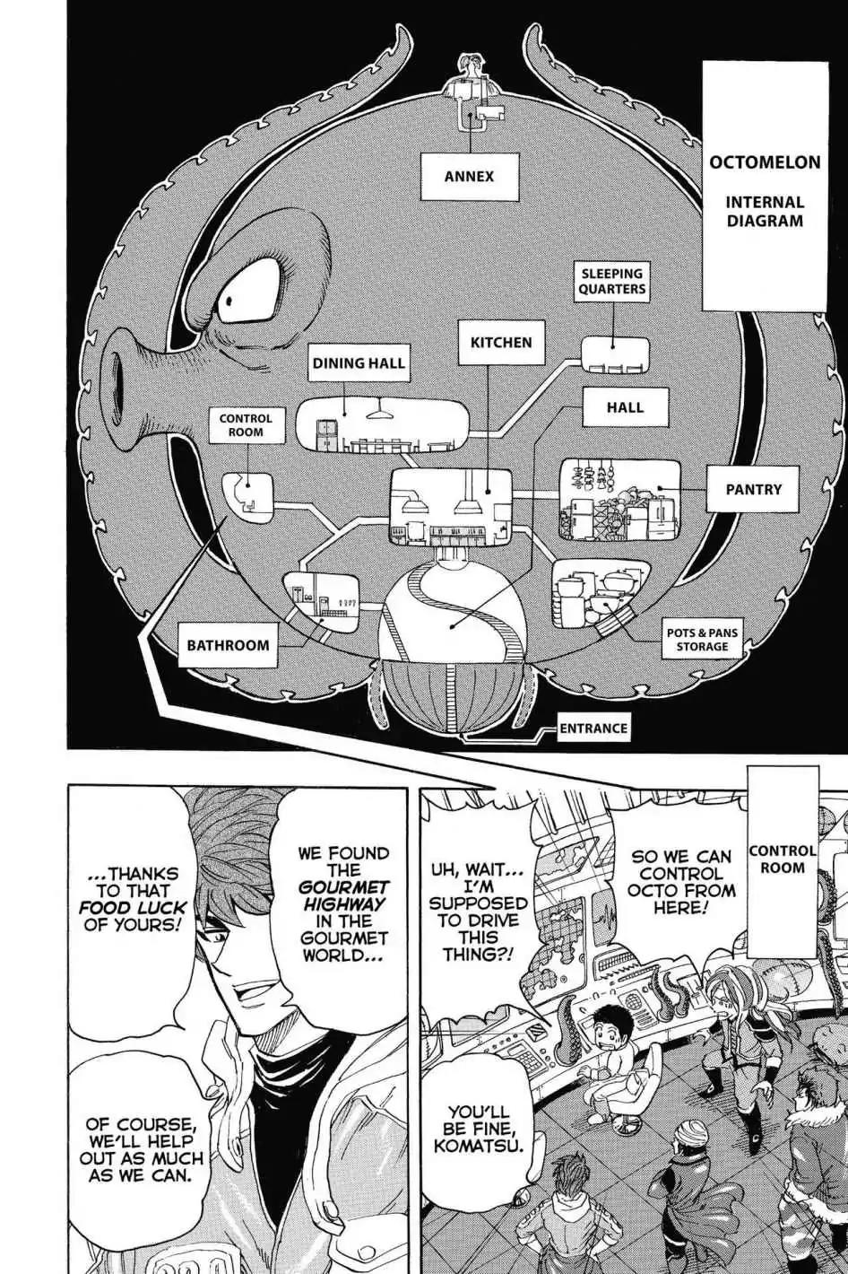 Toriko Chapter 278 page 11 - Chapter 278: Vol.31 Gourmet 278: Death Maze!!