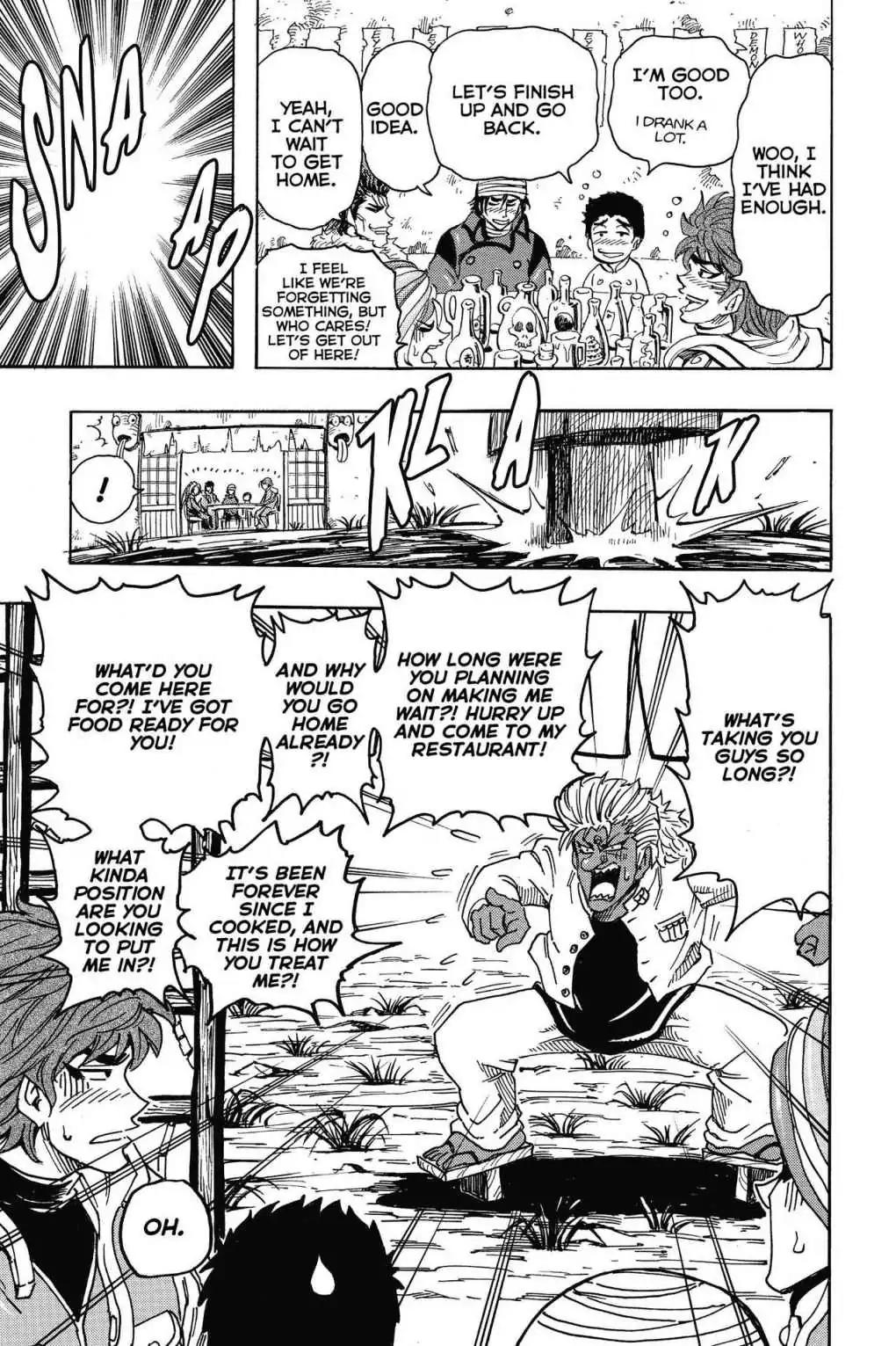 Toriko Chapter 280 page 16 - Chapter 280: Vol.31 Gourmet 280: Hex Food World!!