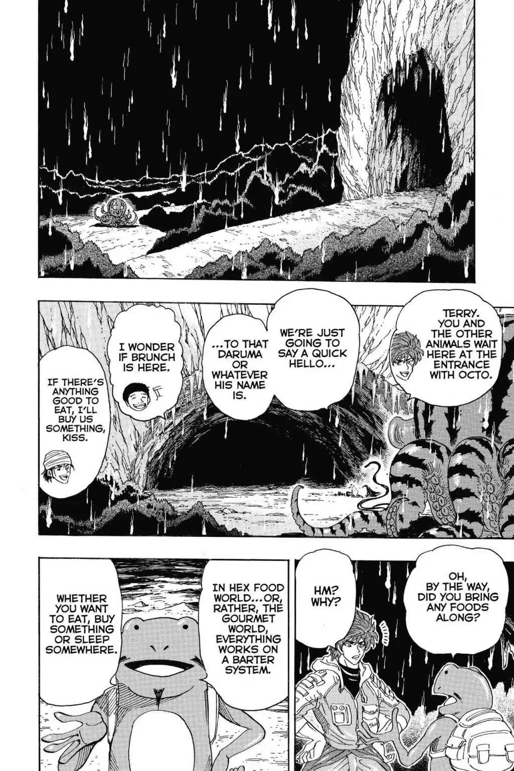Toriko Chapter 280 page 4 - Chapter 280: Vol.31 Gourmet 280: Hex Food World!!