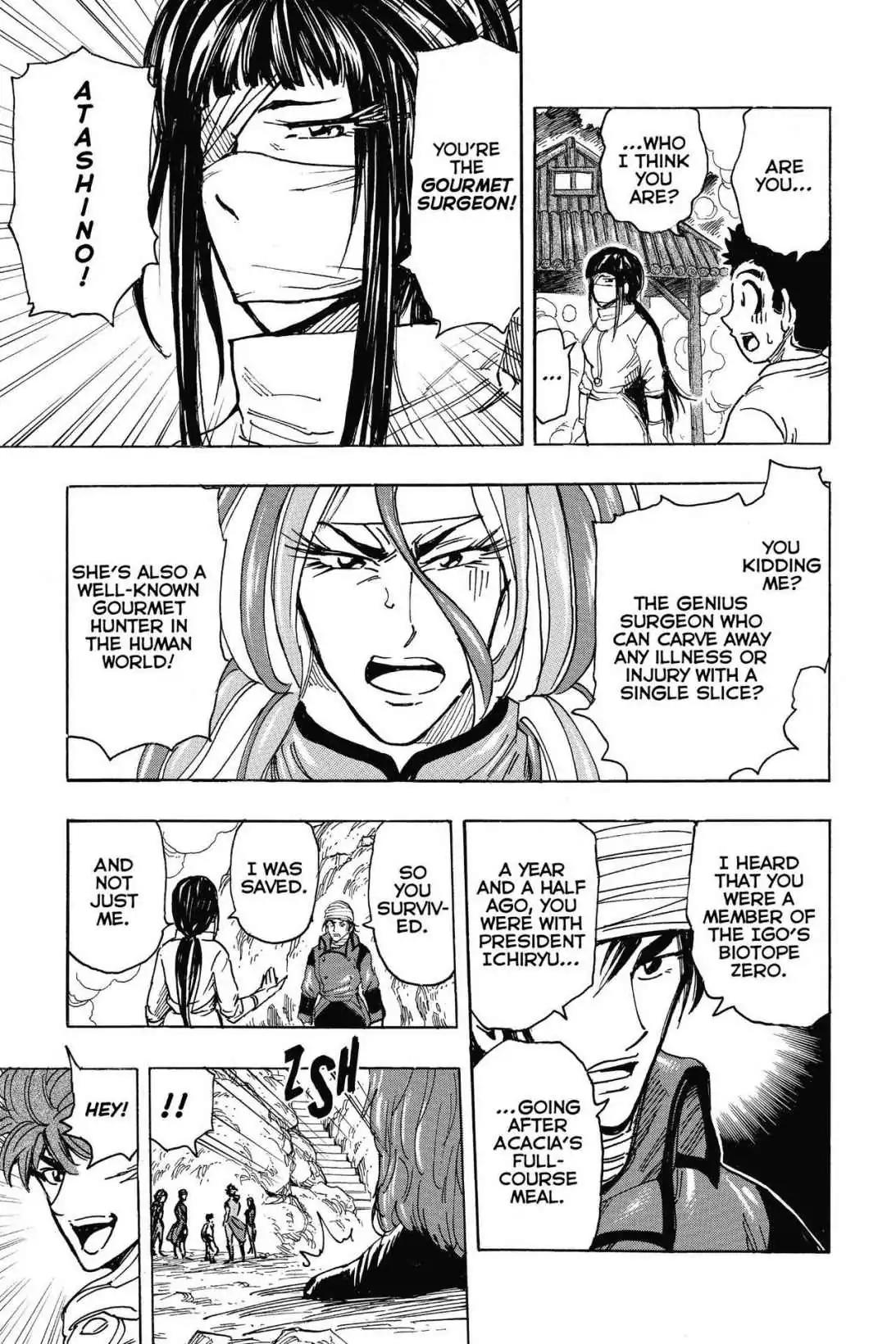 Toriko Chapter 281 page 12 - Chapter 281: Vol.31 Gourmet 281: The Daruma!!