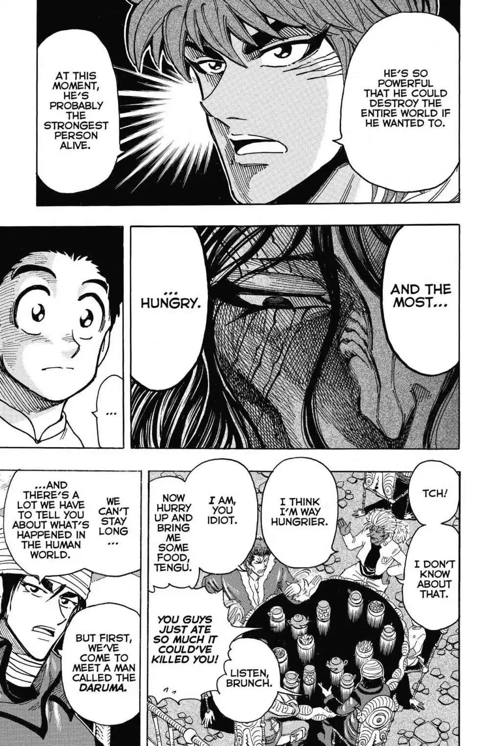 Toriko Chapter 281 page 4 - Chapter 281: Vol.31 Gourmet 281: The Daruma!!