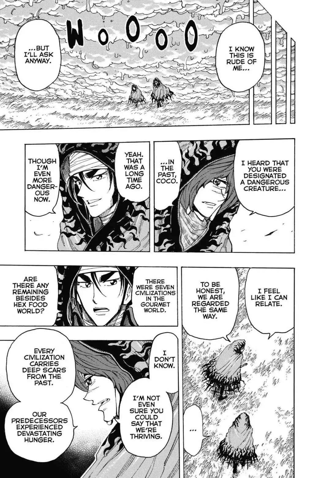 Toriko Chapter 282 page 10 - Chapter 282: Vol.31 Gourmet 282: Four Paths!!