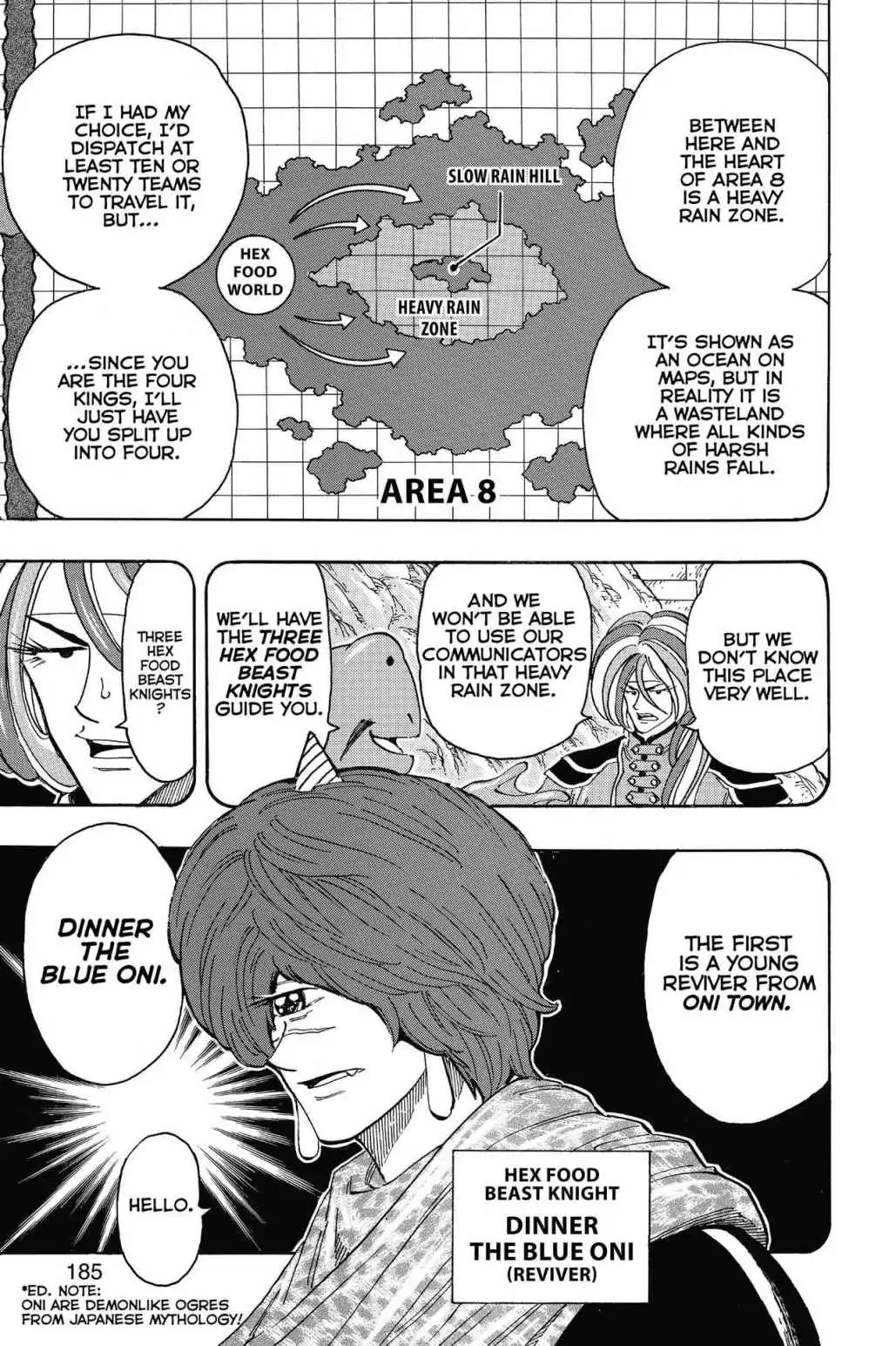 Toriko Chapter 282 page 4 - Chapter 282: Vol.31 Gourmet 282: Four Paths!!