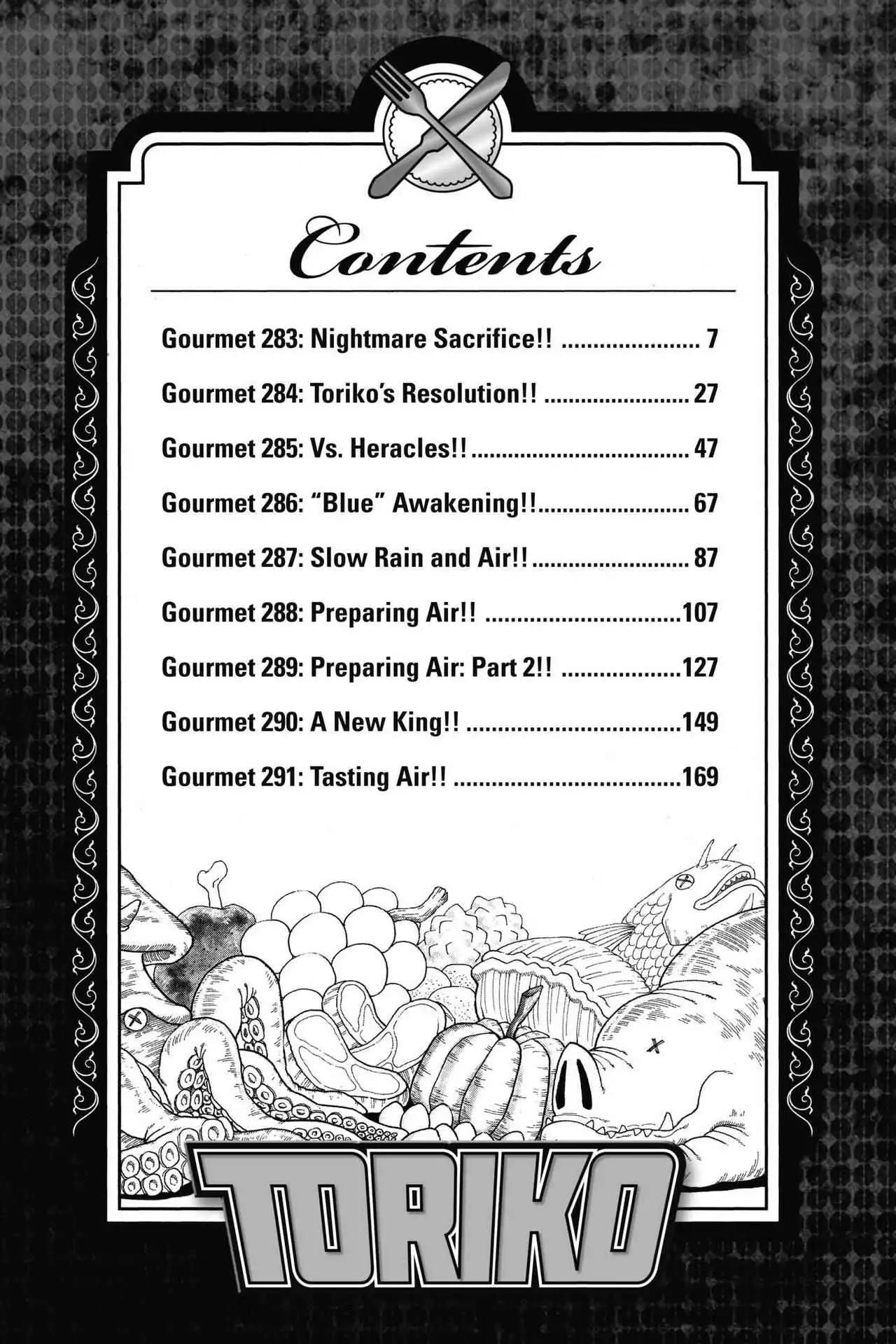 Toriko Chapter 283 page 6 - Chapter 283: Vol.32 Gourmet 283: Nightmare Sacrifice!!