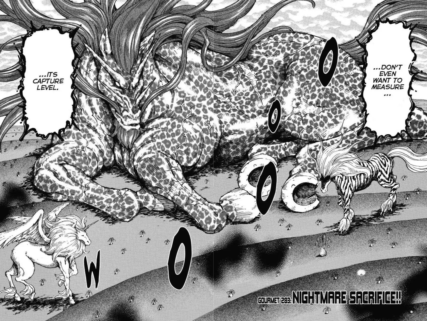 Toriko Chapter 283 page 8 - Chapter 283: Vol.32 Gourmet 283: Nightmare Sacrifice!!