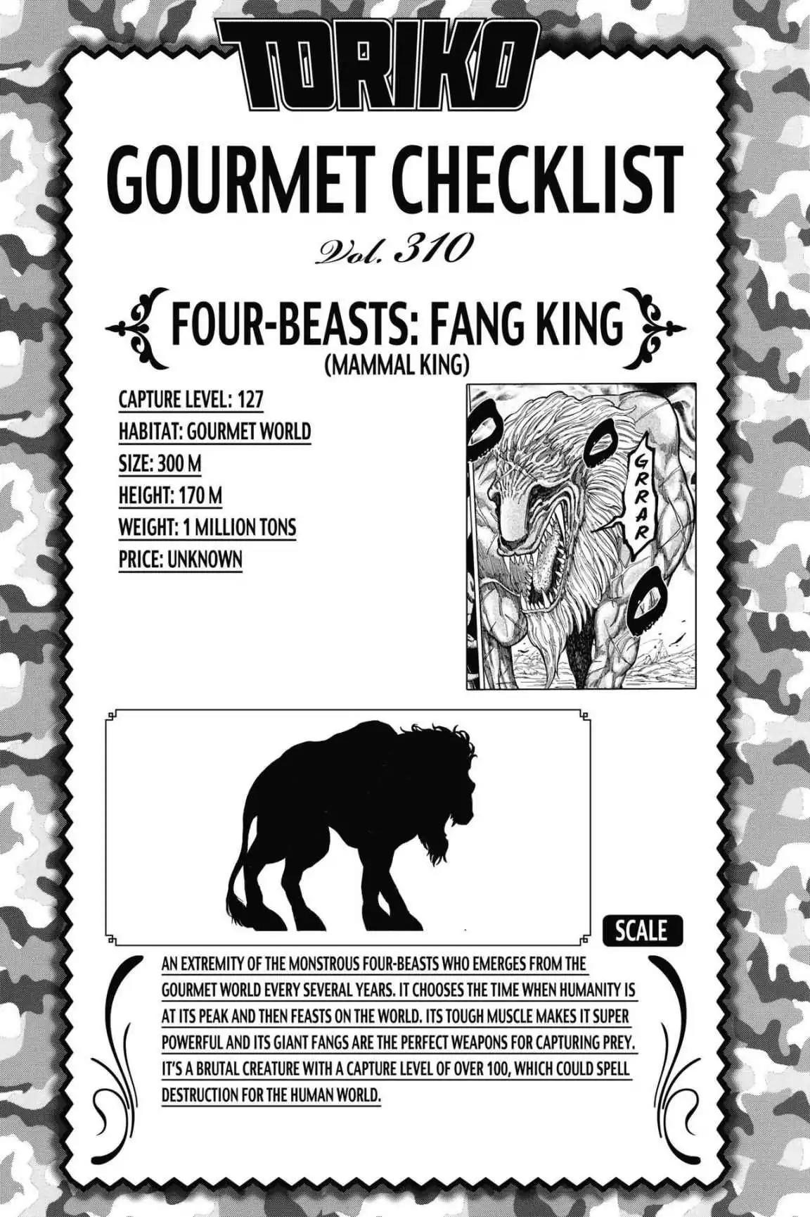 Toriko Chapter 284 page 17 - Chapter 284: Vol.32 Gourmet 284: Toriko's Resolution!!