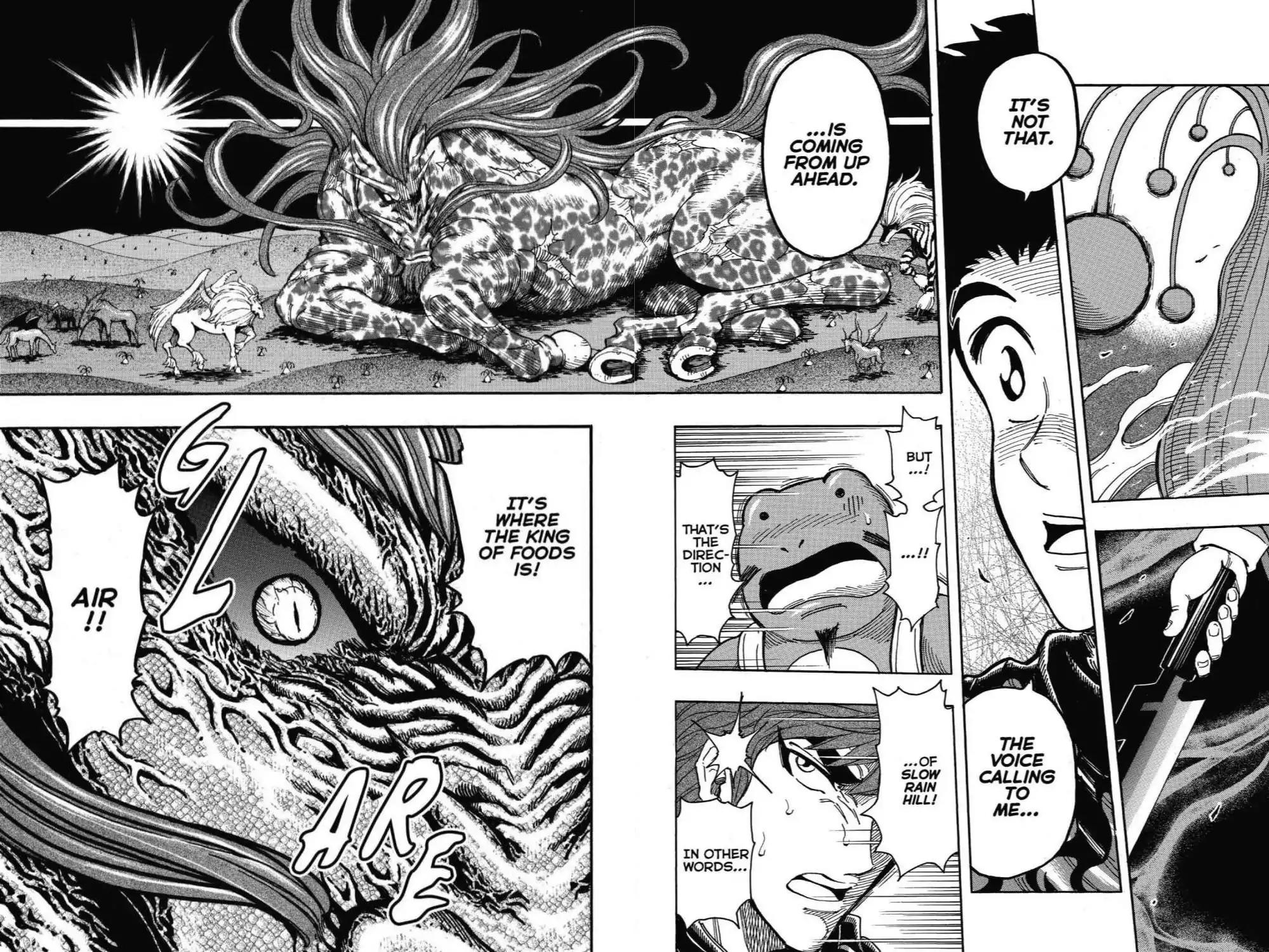 Toriko Chapter 284 page 3 - Chapter 284: Vol.32 Gourmet 284: Toriko's Resolution!!