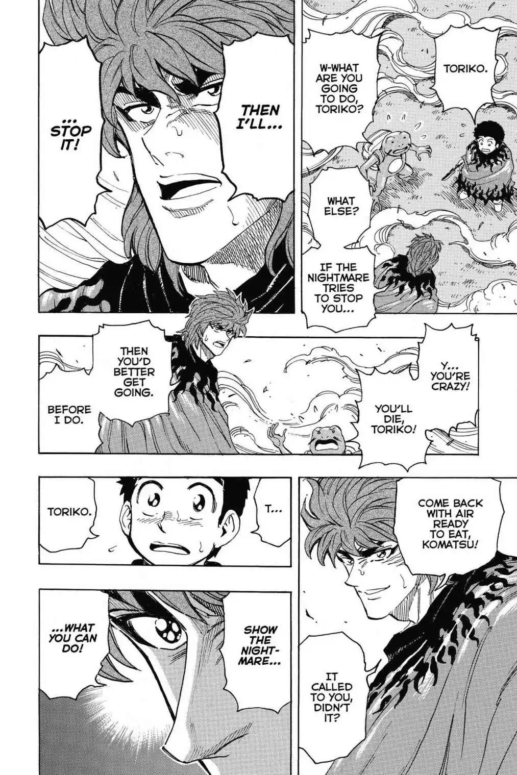 Toriko Chapter 284 page 6 - Chapter 284: Vol.32 Gourmet 284: Toriko's Resolution!!