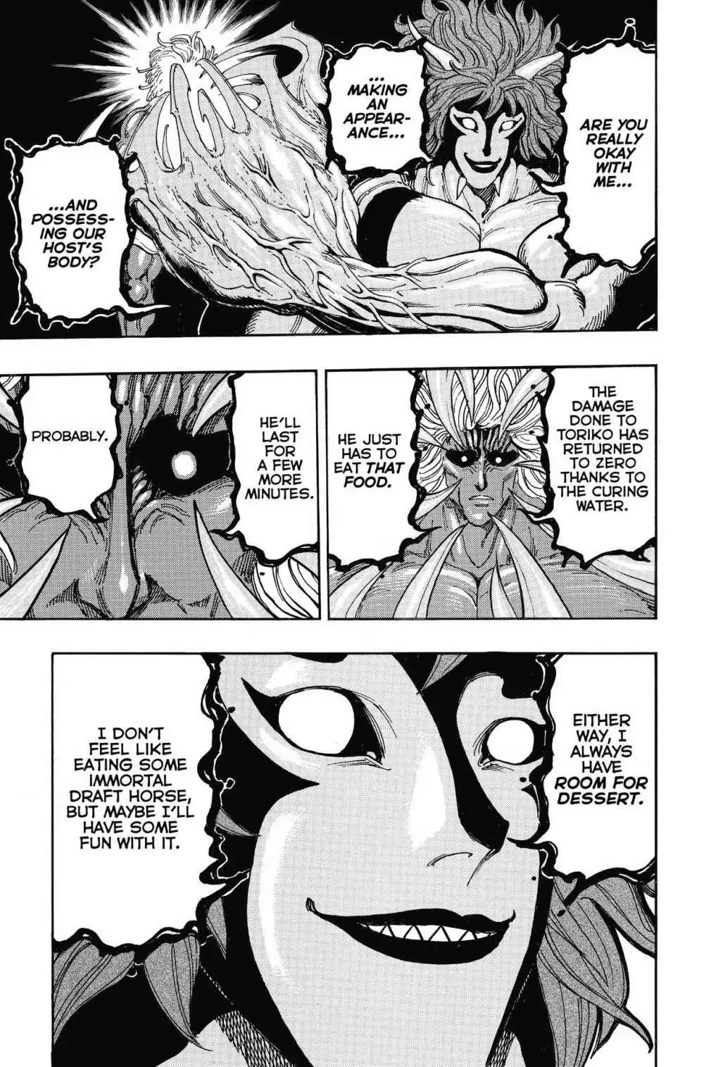 Toriko Chapter 286 page 11 - Chapter 286: Vol.32 Gourmet 286: "Blue" Awakening!!