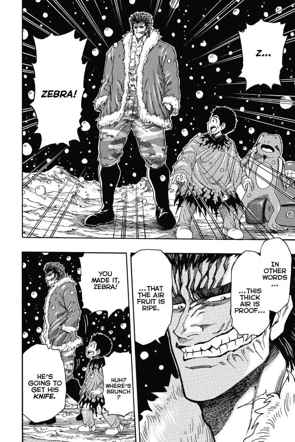 Toriko Chapter 287 page 11 - Chapter 287: Vol.32 Gourmet 287: Slow Rain and Air!!