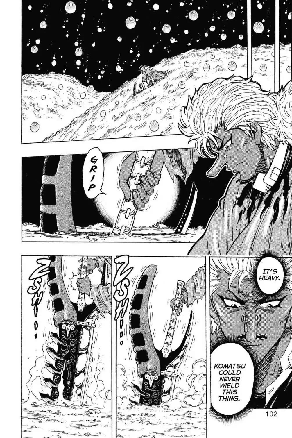 Toriko Chapter 287 page 13 - Chapter 287: Vol.32 Gourmet 287: Slow Rain and Air!!