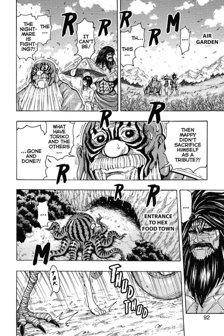 Toriko Chapter 287 page 4 - Chapter 287: Vol.32 Gourmet 287: Slow Rain and Air!!