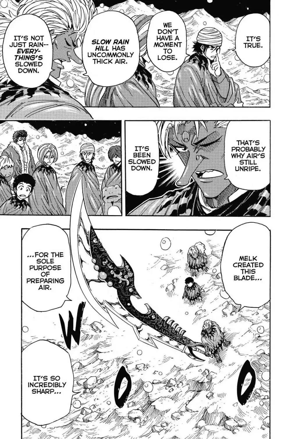 Toriko Chapter 288 page 9 - Chapter 288: Vol.32 Gourmet 288: Preparing Air!!