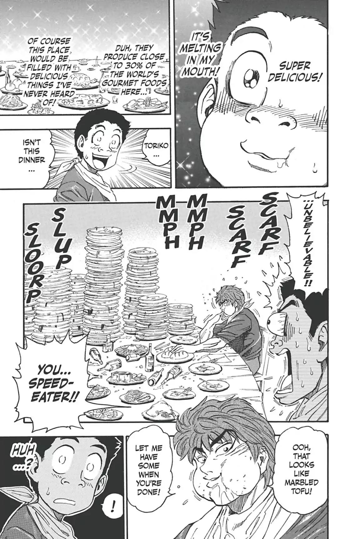 Toriko Chapter 29 page 8 - Chapter 29: Vol.4 Gourmet 29: Dinnertime!!