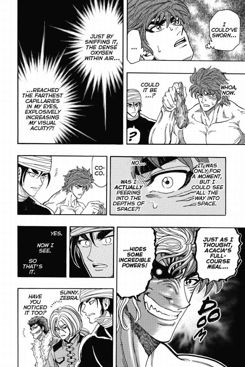 Toriko Chapter 291 page 12 - Chapter 291: Vol.32 Gourmet 291: Tastitng Air!!
