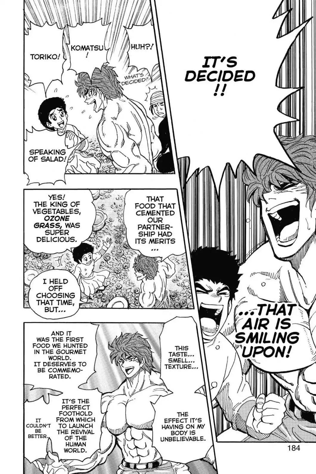 Toriko Chapter 291 page 14 - Chapter 291: Vol.32 Gourmet 291: Tastitng Air!!