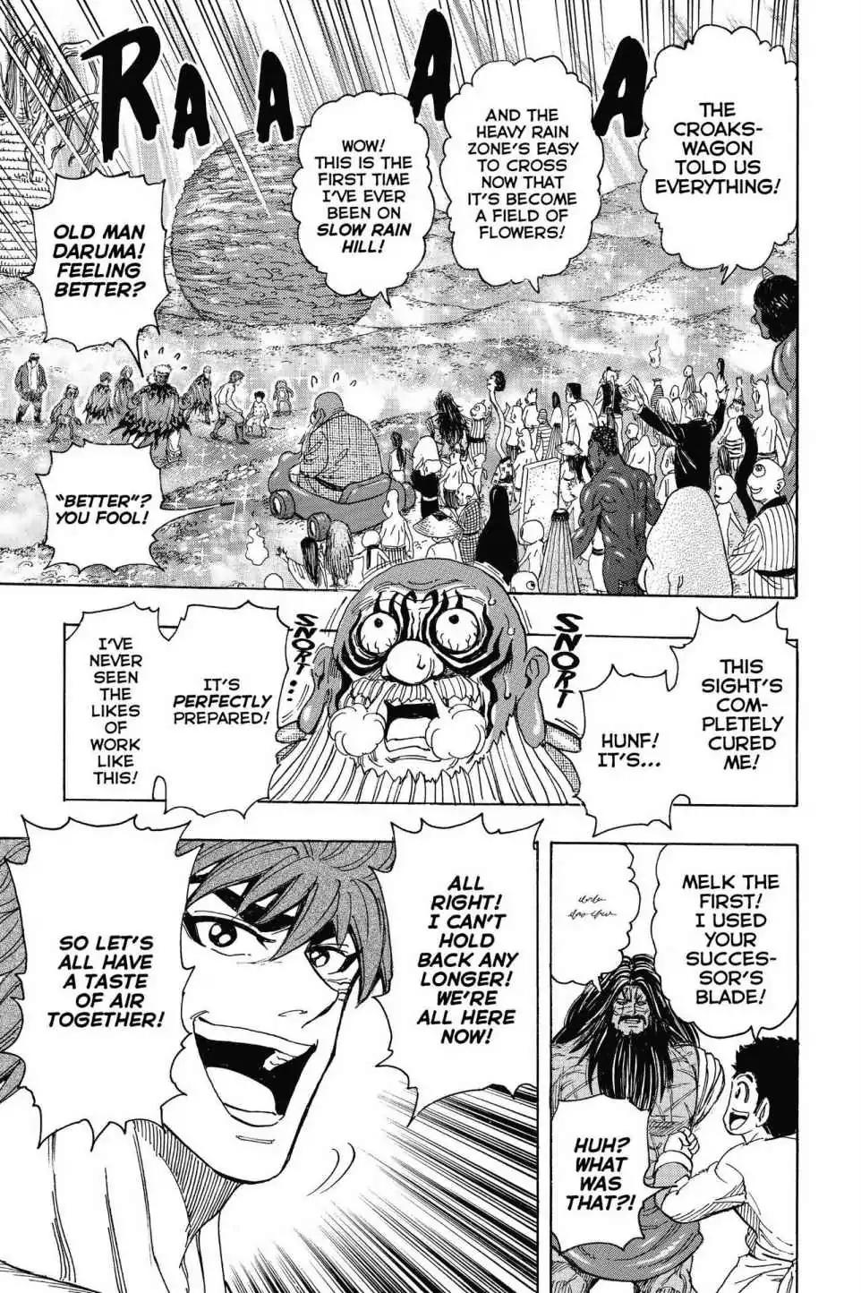 Toriko Chapter 291 page 8 - Chapter 291: Vol.32 Gourmet 291: Tastitng Air!!