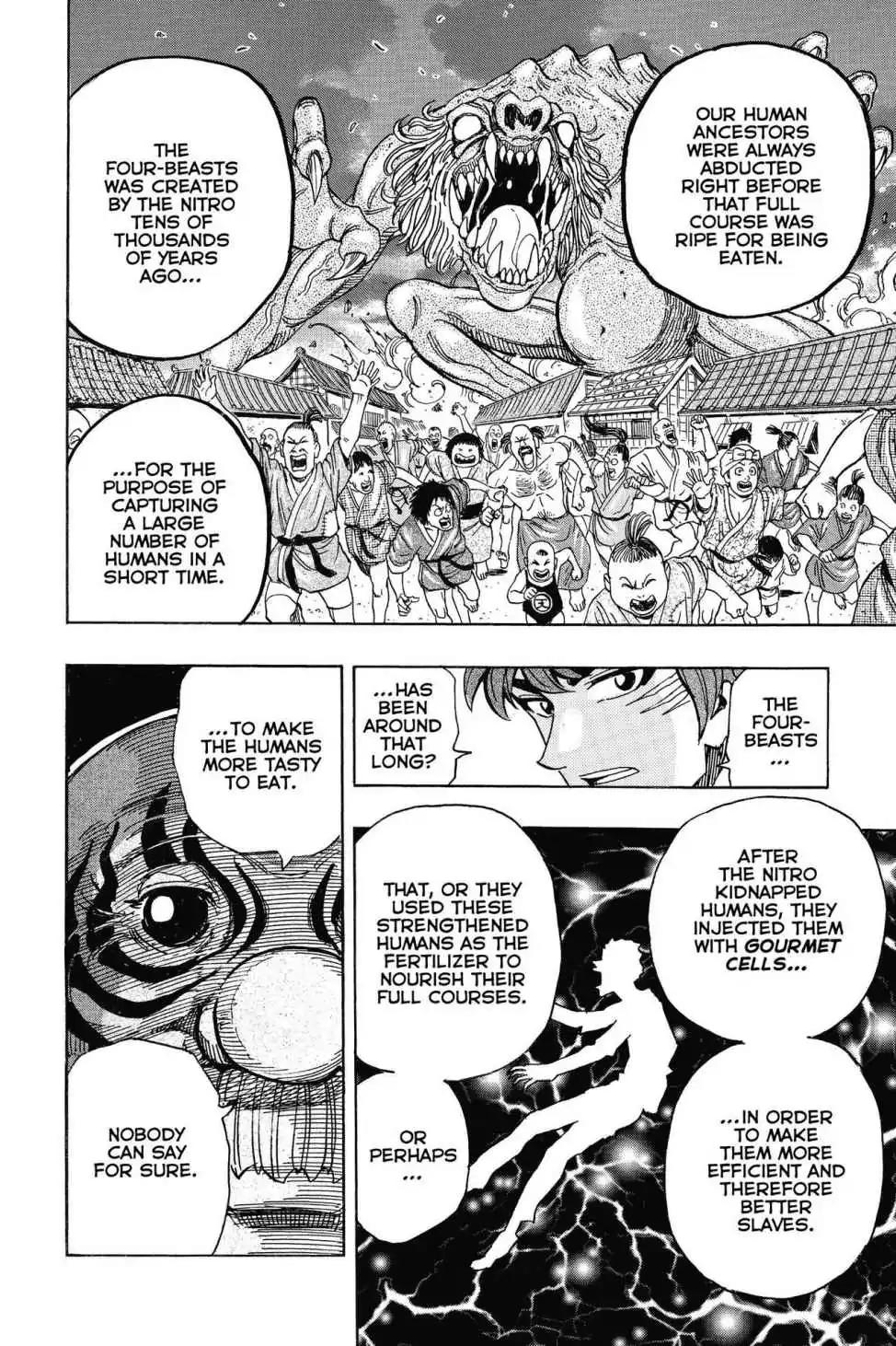 Toriko Chapter 292 page 17 - Chapter 292: Vol.33 Gourmet 292: Gourmet Cell Mystery!!
