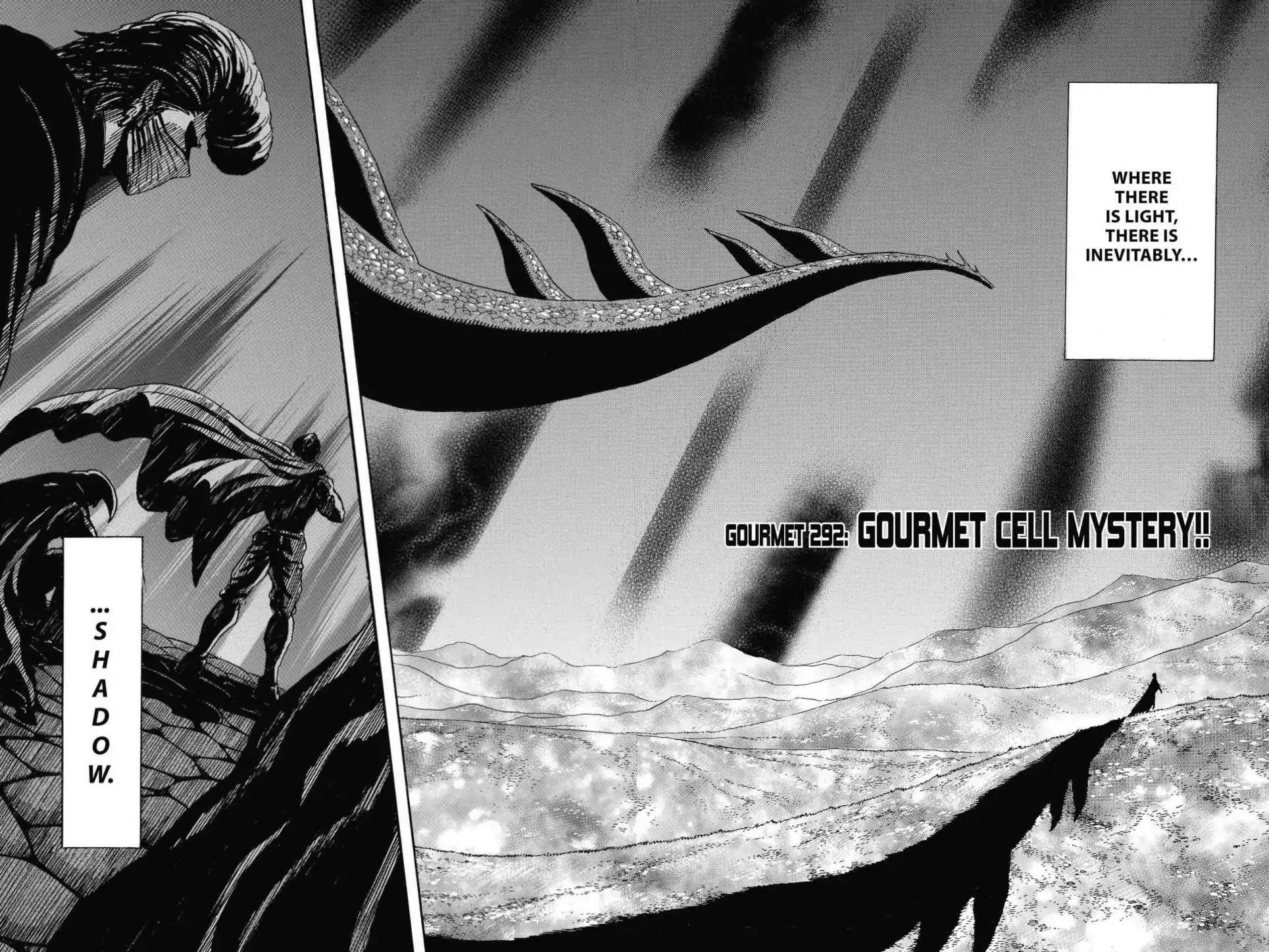 Toriko Chapter 292 page 8 - Chapter 292: Vol.33 Gourmet 292: Gourmet Cell Mystery!!