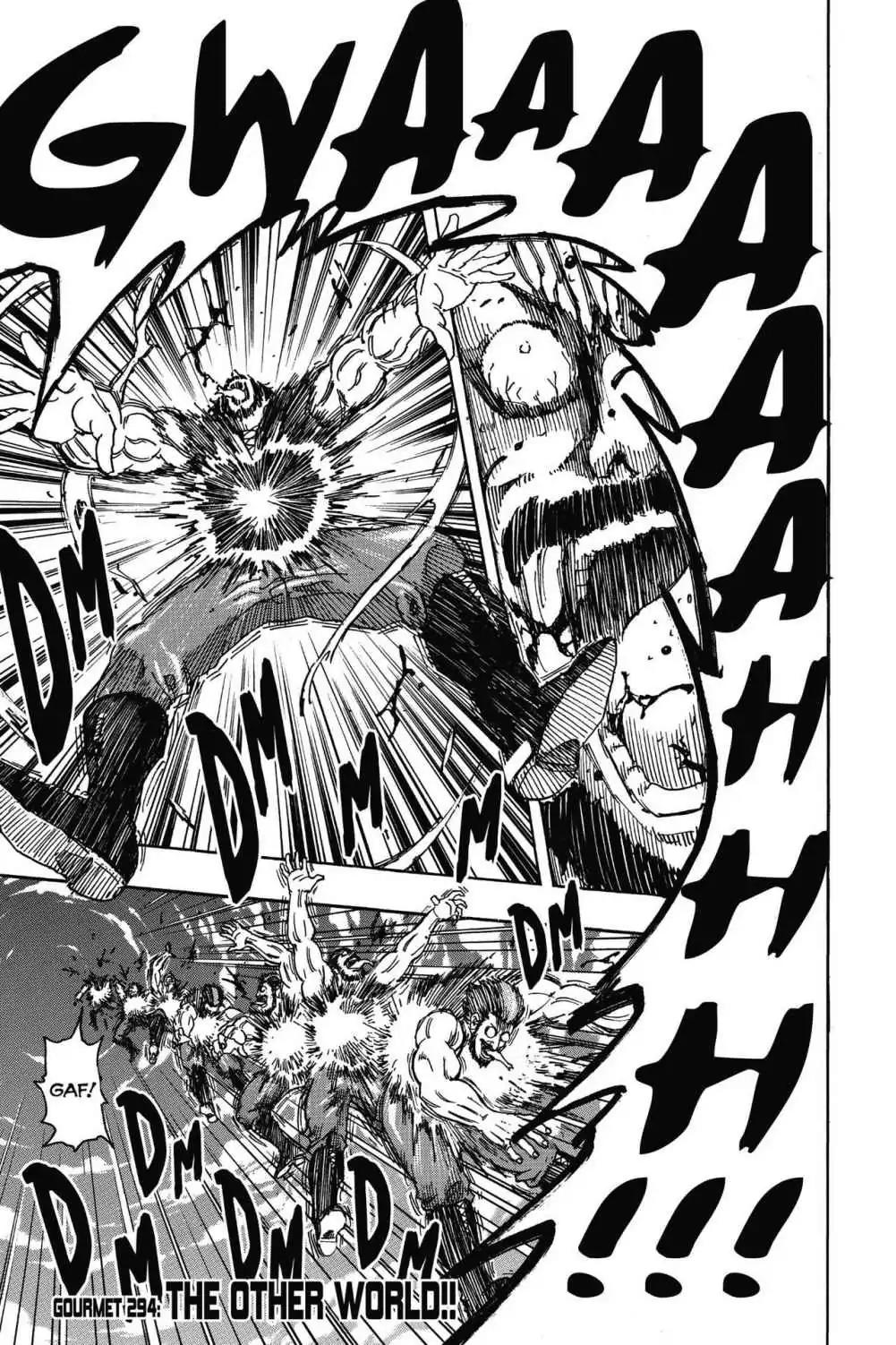 Toriko Chapter 294 page 1 - Chapter 294: Vol.33 Gourmet 294: The Other World!!